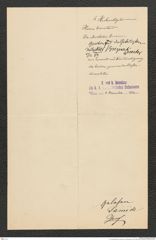 k.k. naturhistorisches Hofmuseum, Intendanzakten 1885-1896 (Hauer), Aktenzahl Z.598/1893, Seite 2